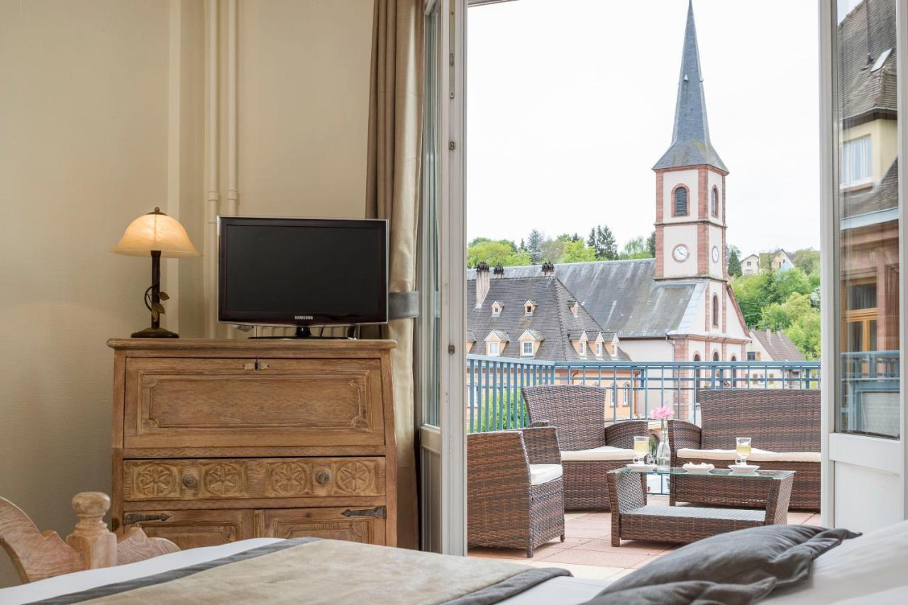 Hotel Restaurant Le Bristol Niederbronn-les-Bains Exteriér fotografie